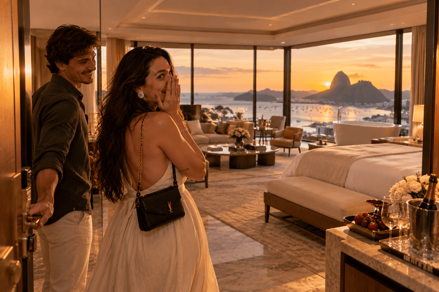 Upgrade daquele hotel que definitivamente não estava no orçamento