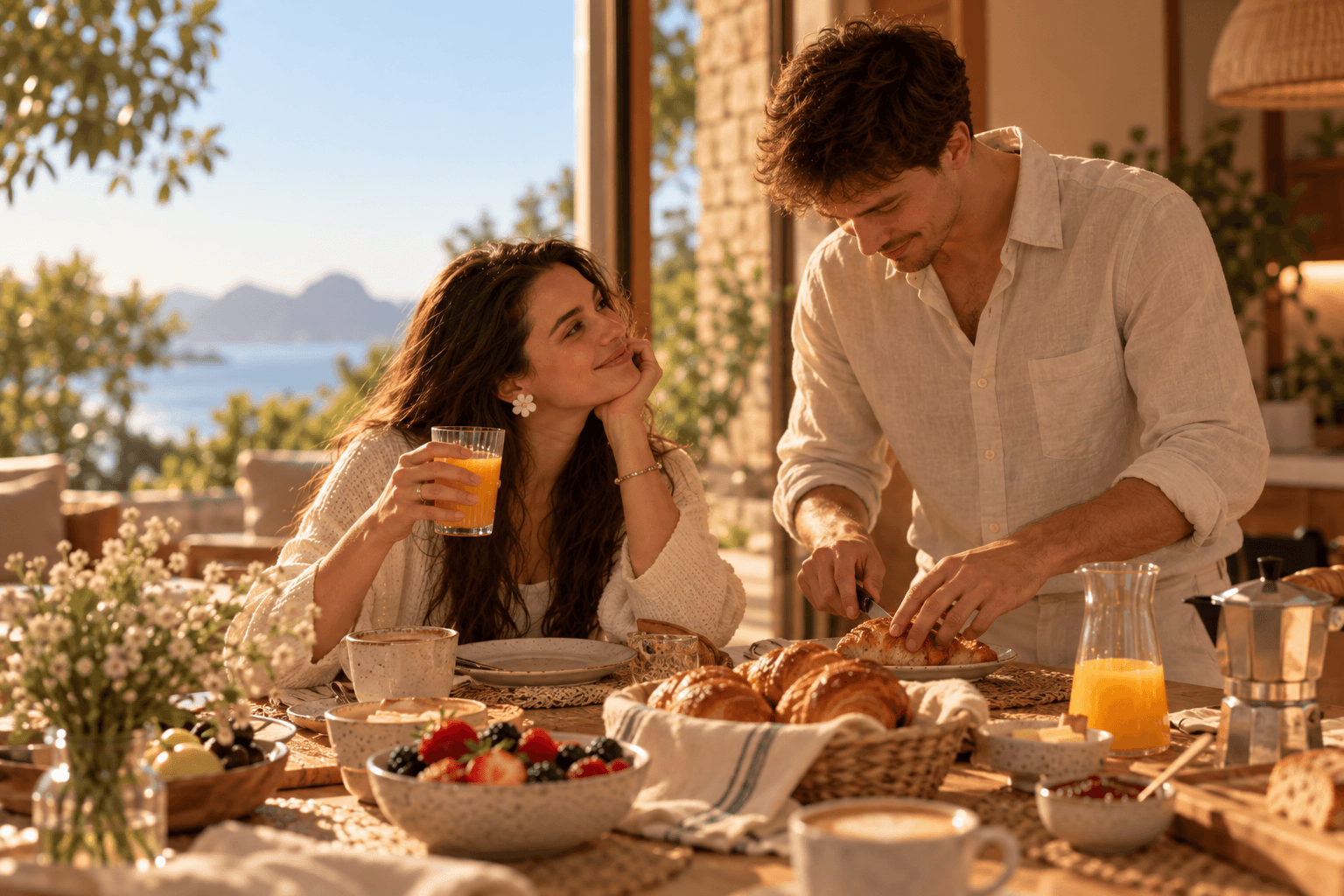 Um café para começar a vida de casados