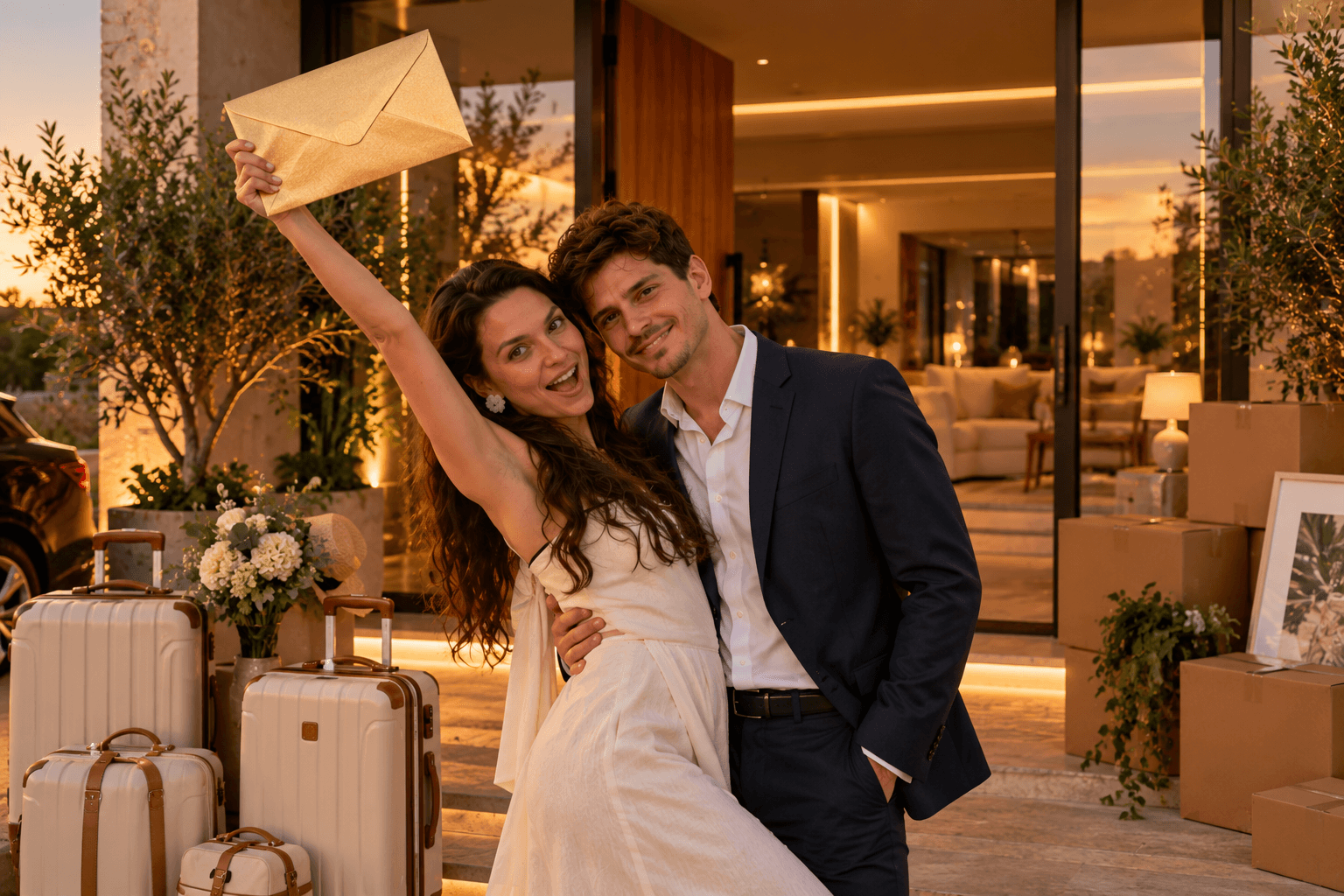 Patrocínio oficial dos recém-casados