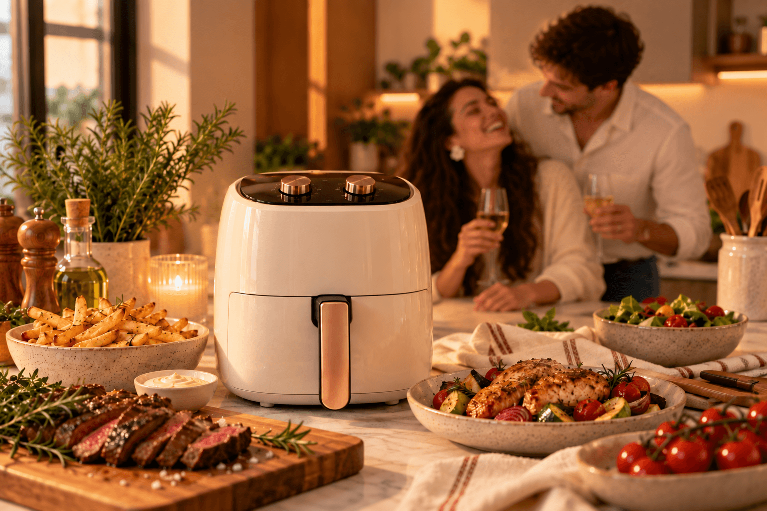 Air fryer da paz conjugal