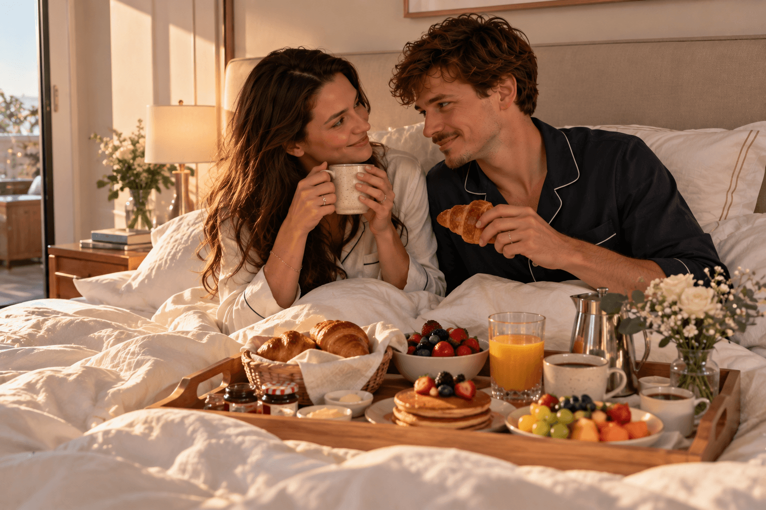 Café da manhã na cama